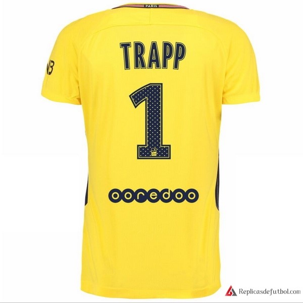 Camiseta Paris Saint Germain Segunda equipación Trapp 2017-2018